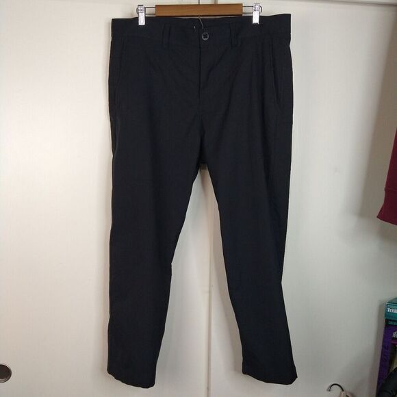 Lululemon Pocket Trouser Pants Mens Size 36 Black M5AN1S